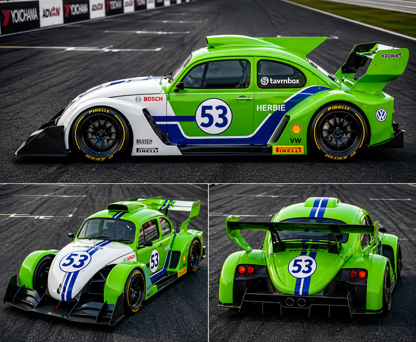 Fusca GT Kroniks Edition - Verde